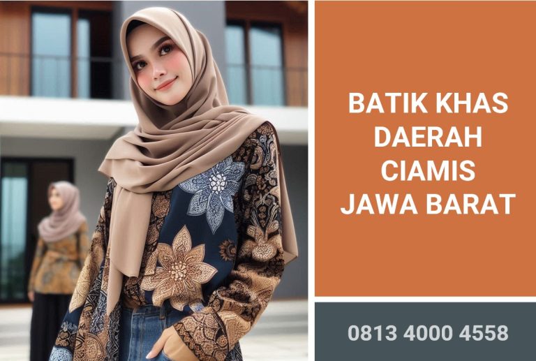 BATIK KHAS DAERAH CIAMIS JAWA BARAT