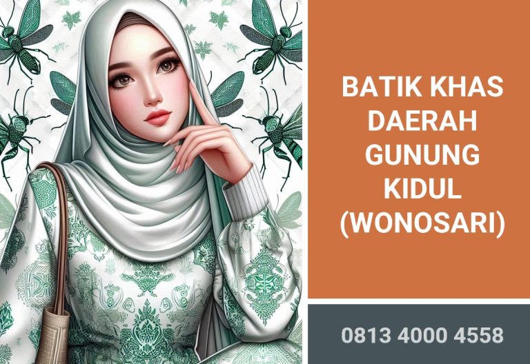 BATIK KHAS DAERAH gunung kidul (wonosari)