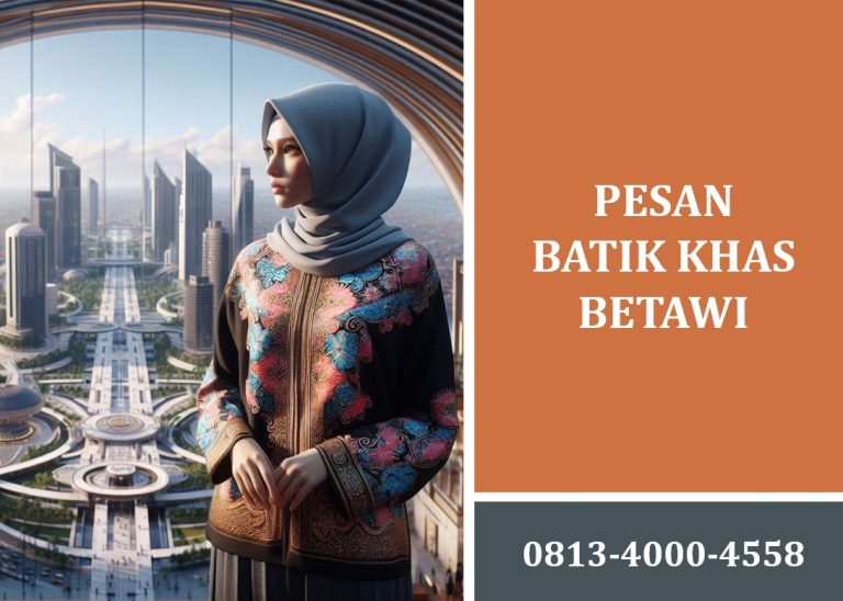 Pesan Batik Khas Betawi