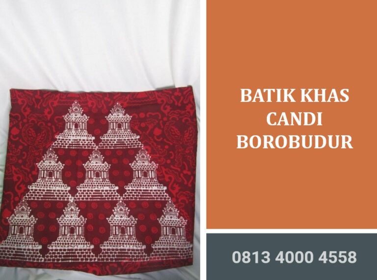 Batik Khas Candi Borobudur