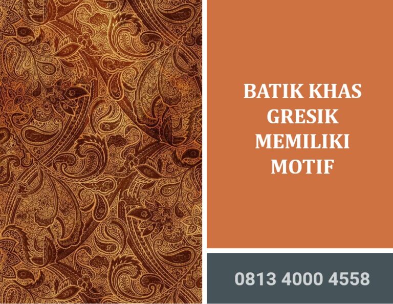 Batik Khas Gresik Memiliki Motif
