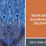 Batik Khas Kalimantan SELATAN