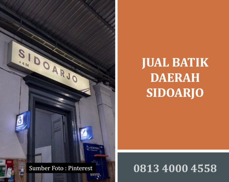 Jual Batik Daerah Sidoarjo