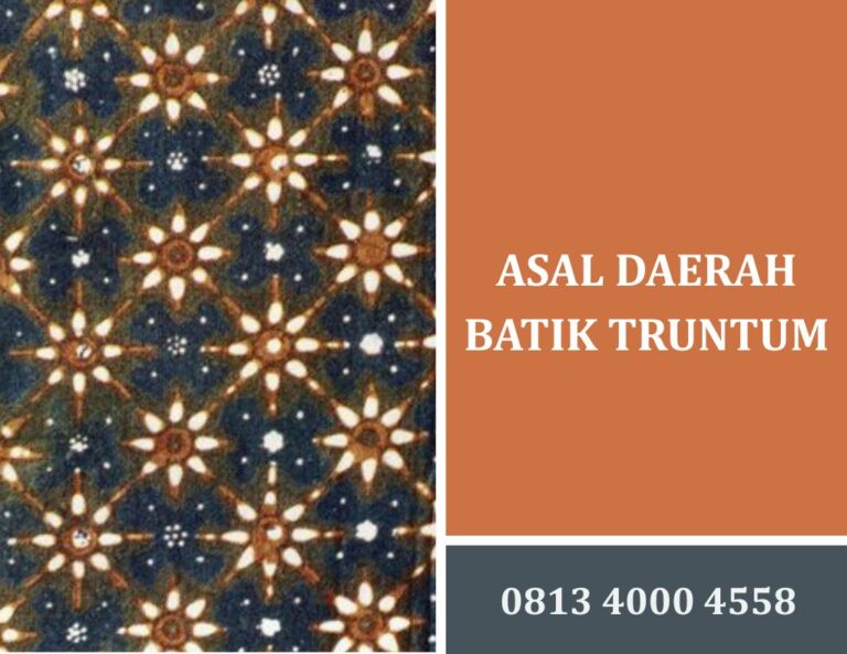 ASAL Daerah Batik Truntum