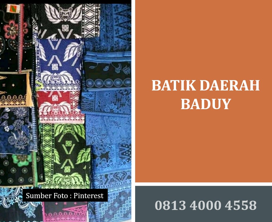 Batik Daerah Baduy