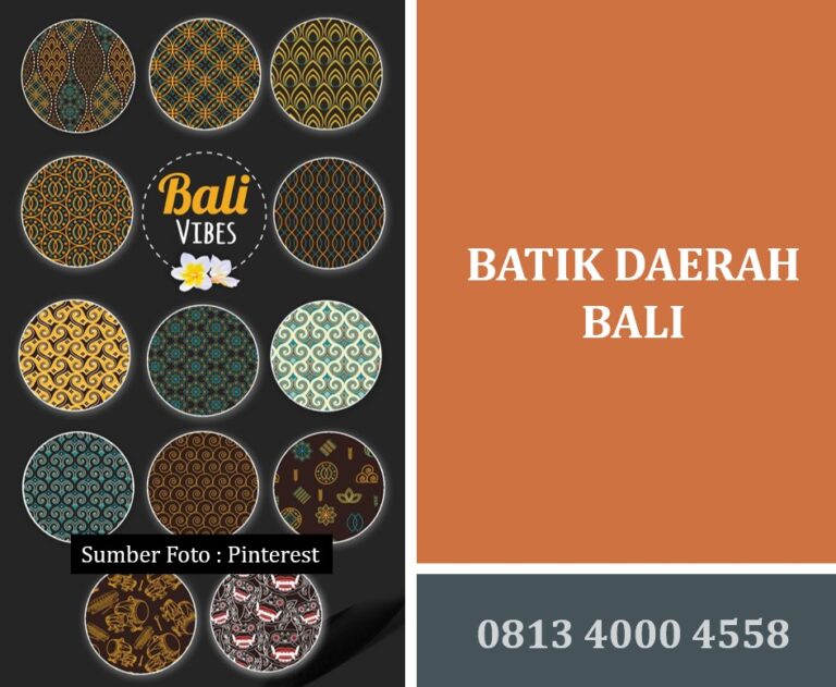 Batik Daerah Bali