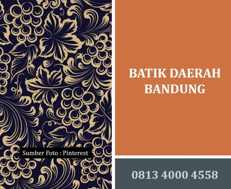 Batik Daerah Bandung