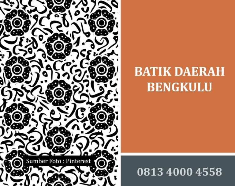 Batik Daerah Bengkulu