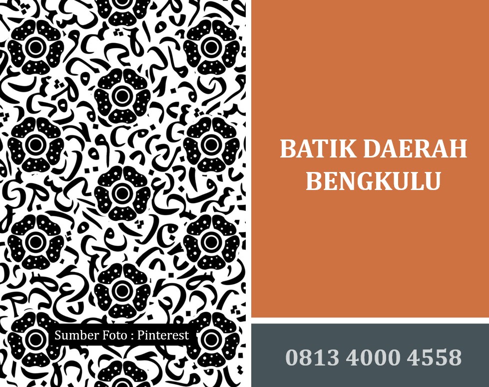 Batik Daerah Bengkulu