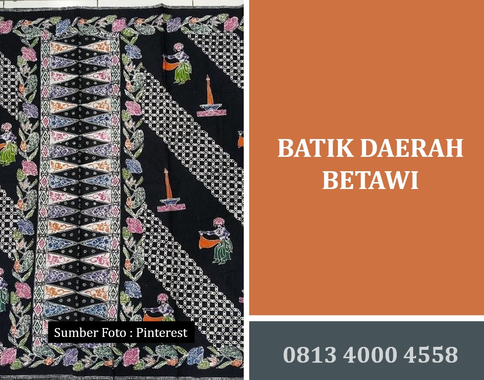 Batik Daerah Betawi: Warisan Budaya yang Kaya Akulturasi dan Filosofi Mendalam