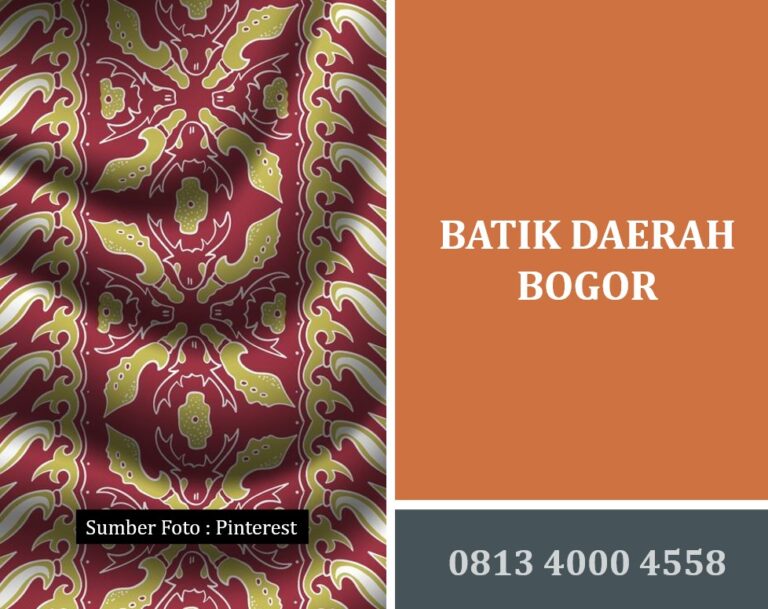 Batik Daerah Bogor