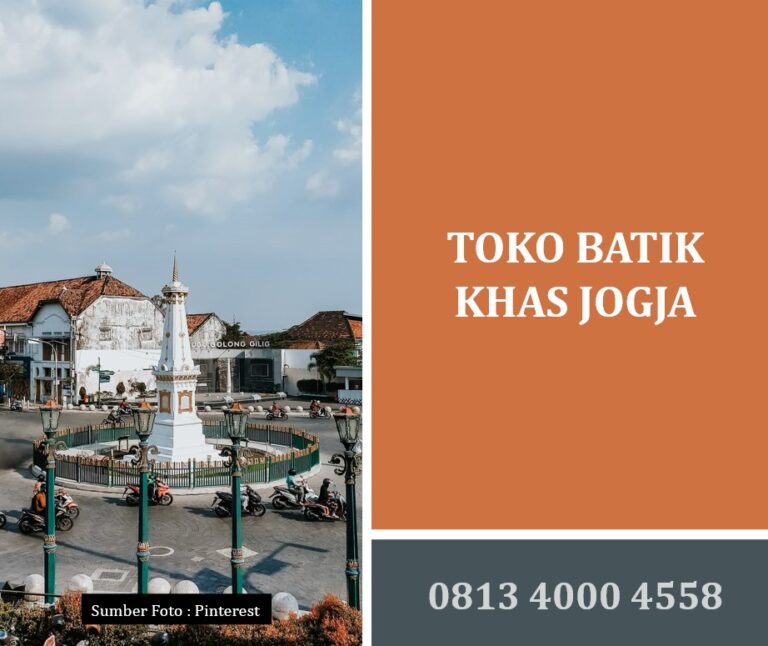 Toko Batik Khas Jogja