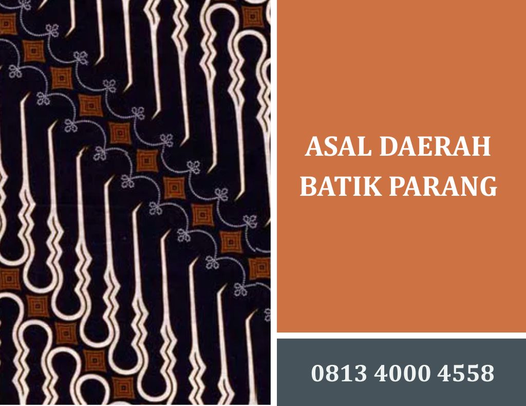 asal daerah batik parang