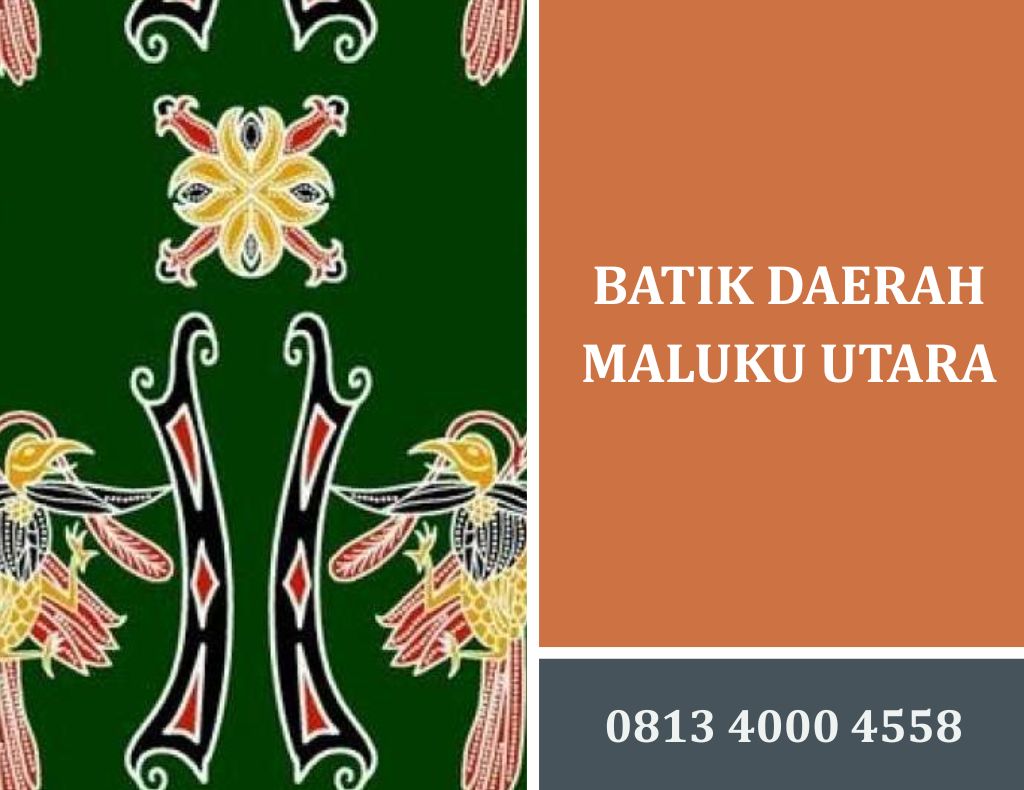 batik daerah Maluku Utara