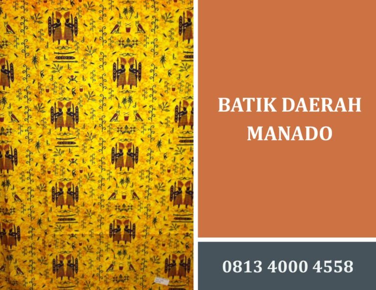 batik daerah Manado