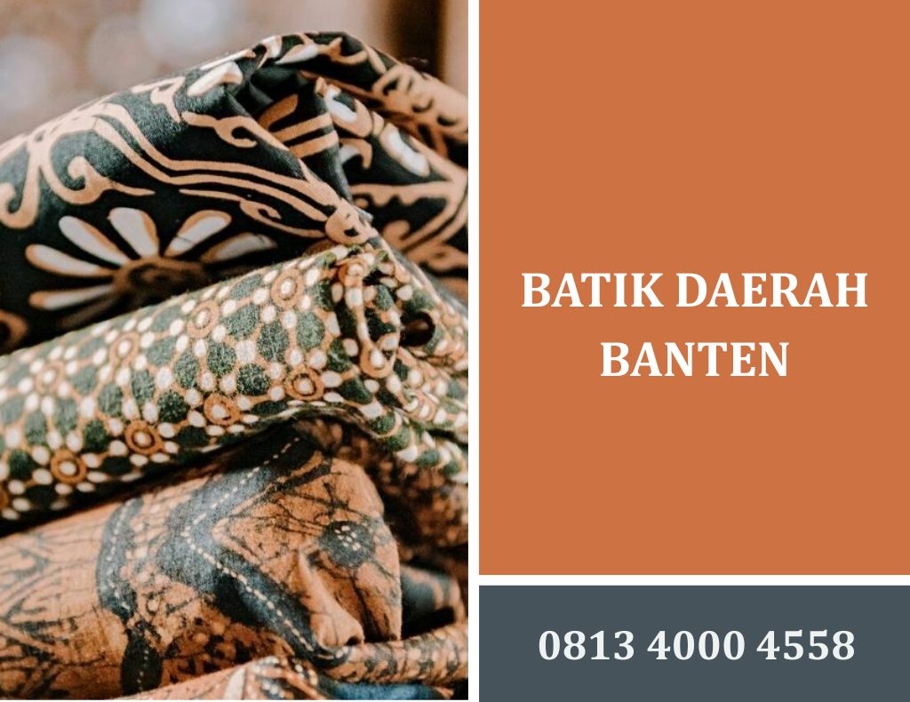 nama batik daerah banten