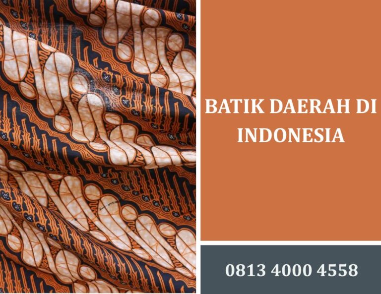 batik daerah di indonesia