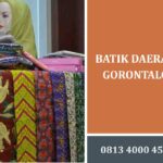 batik daerah gorontalo