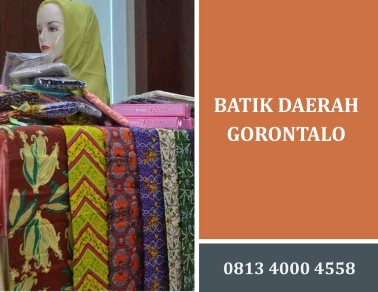 batik daerah gorontalo