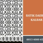 batik daerah kalbar