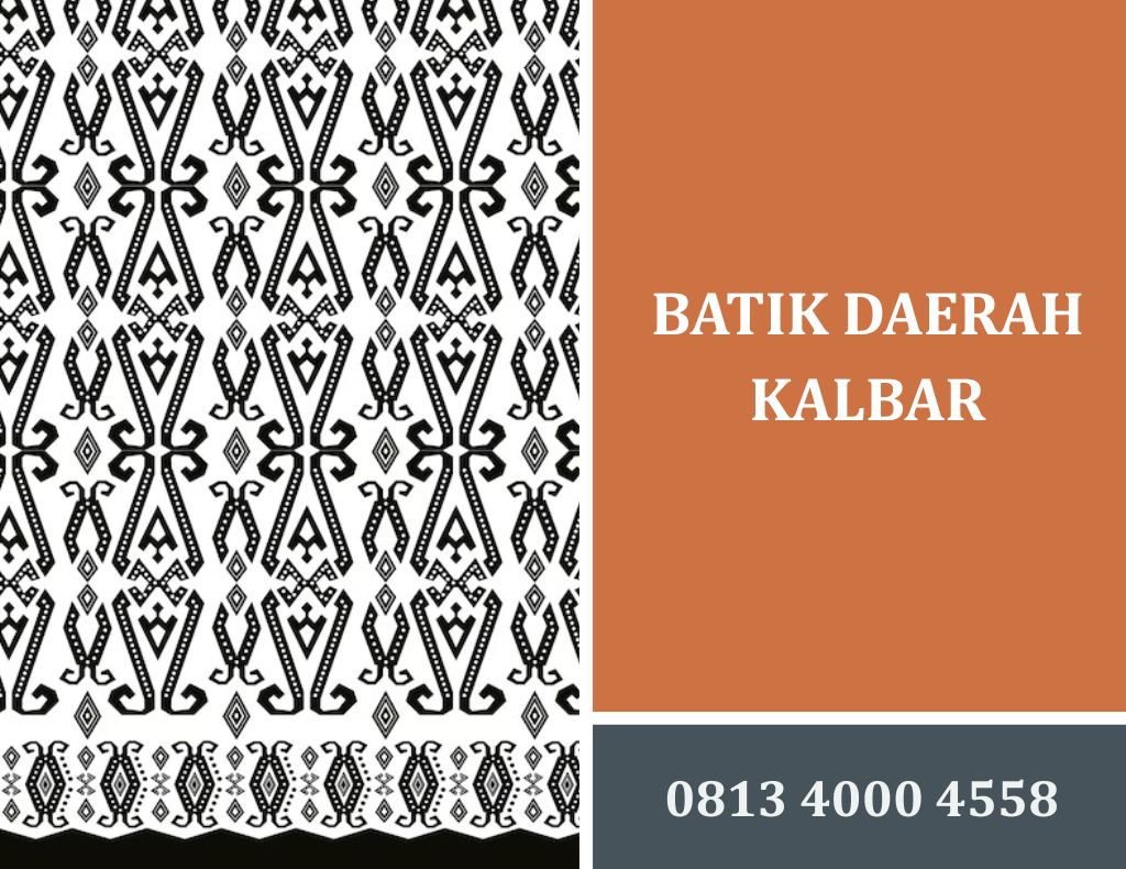 batik daerah kalbar