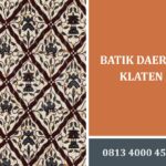 batik daerah klaten