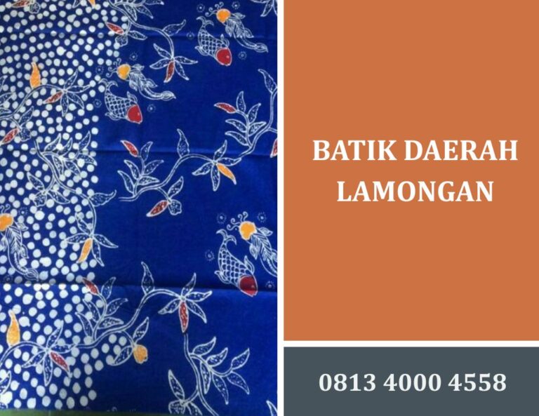 batik daerah lamongan
