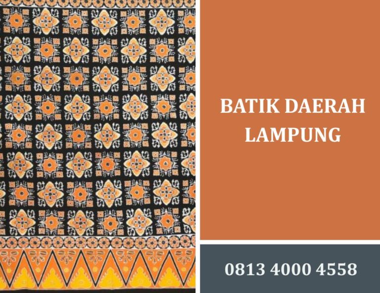 batik daerah lampung