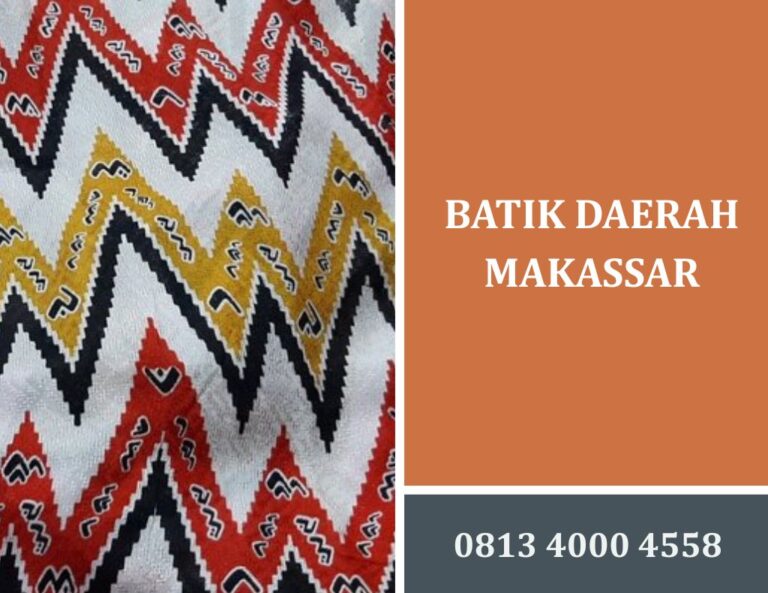 batik daerah makassar