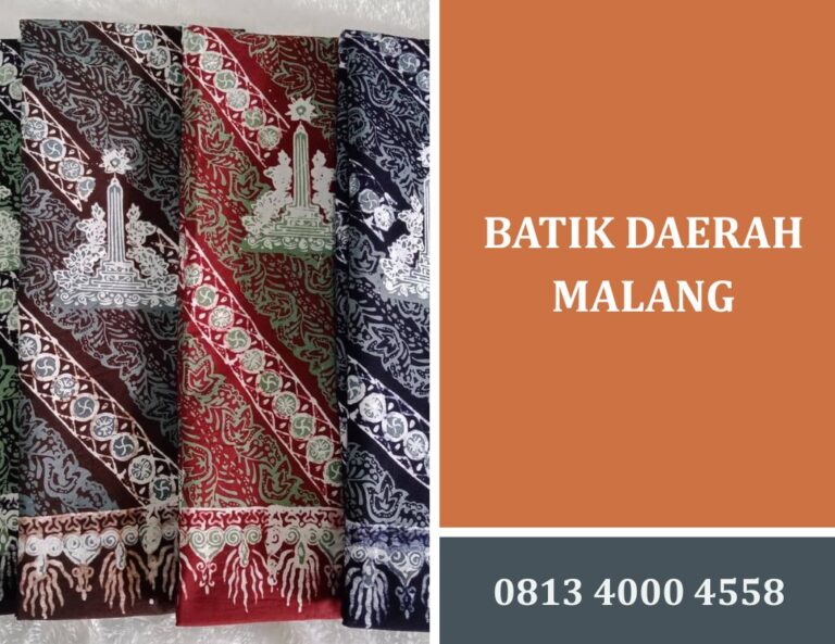 batik daerah malang