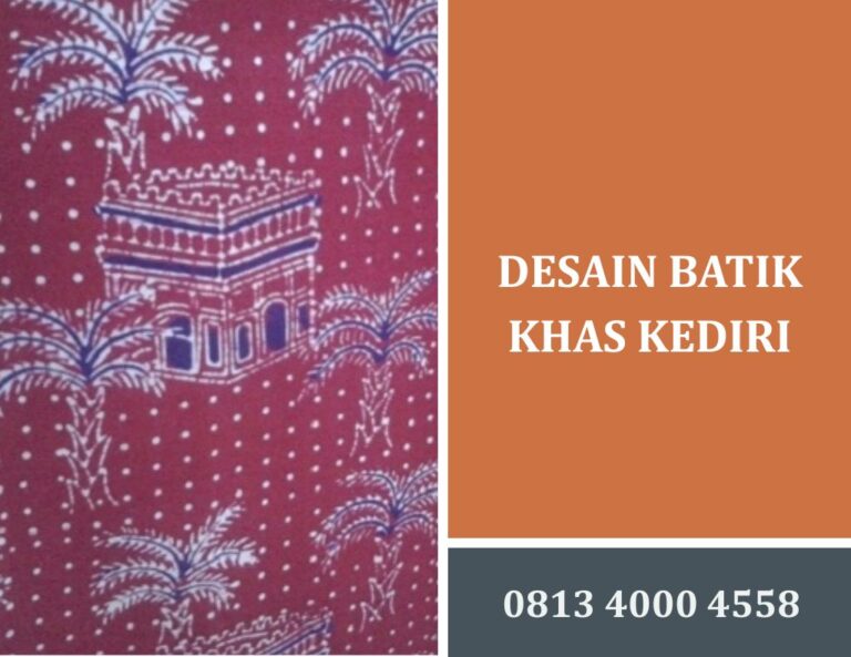 desain batik khas kediri