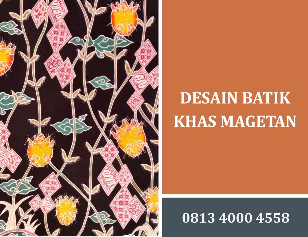 desain batik khas magetan