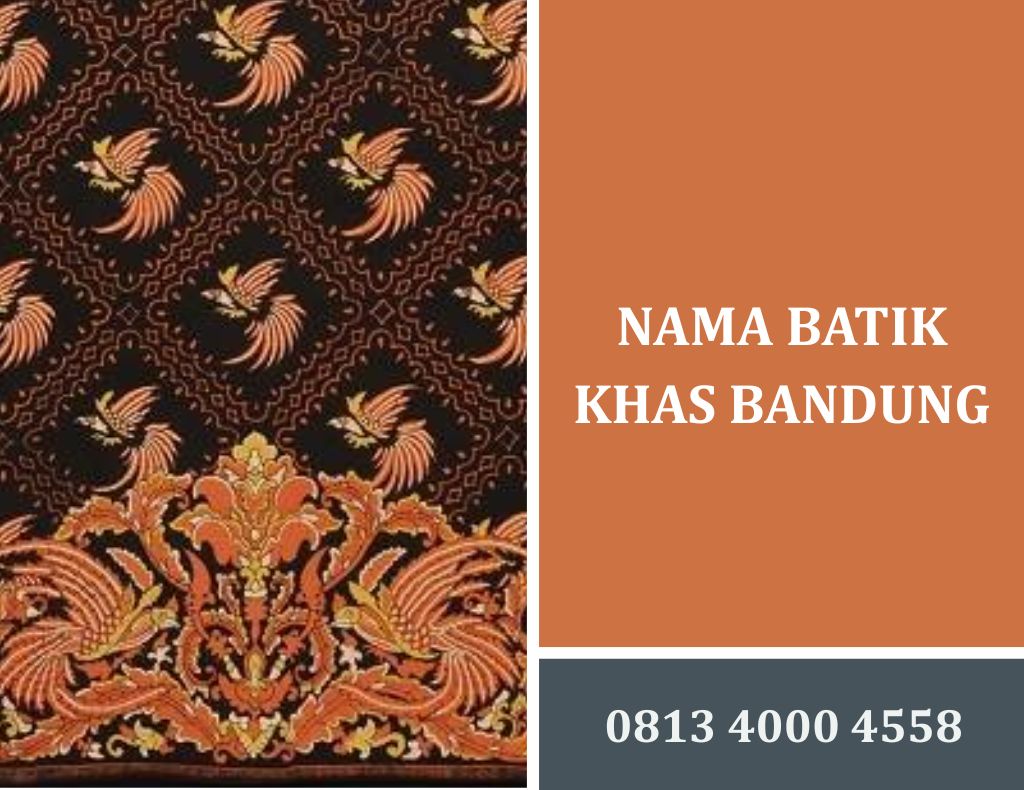 nama batik khas bandung