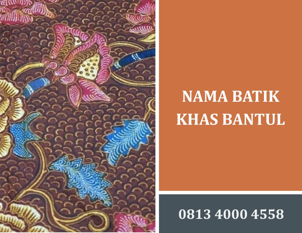 nama batik khas bantul