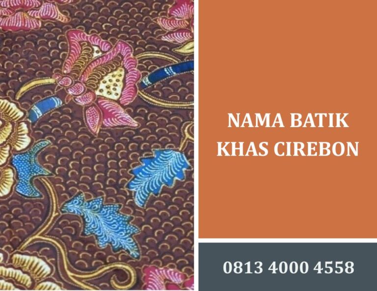 nama batik khas cirebon