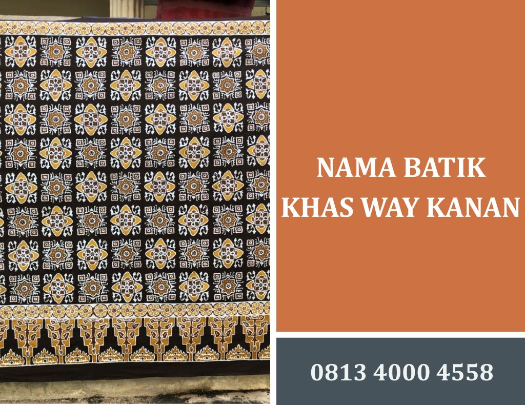 nama batik khas way kanan