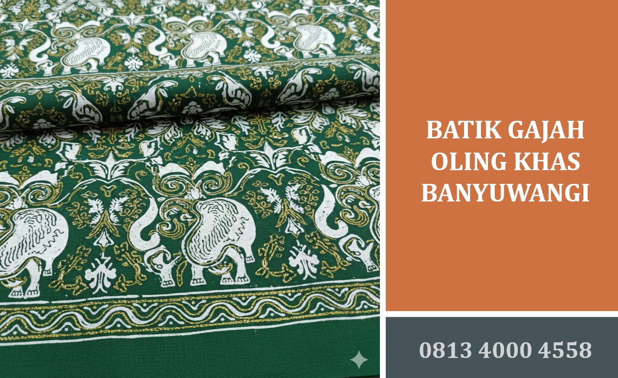 Batik Gajah Oling Khas Banyuwangi