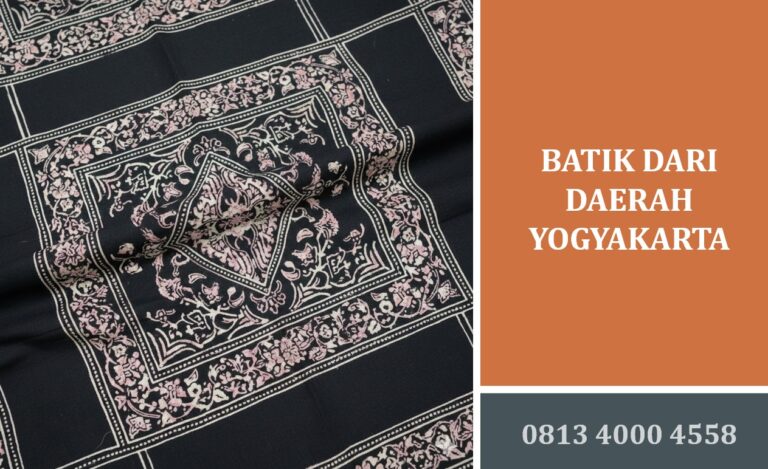 Batik dari Daerah Yogyakarta