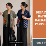 Desain Outer Batik Khas Daerah Bahan Paris Premium untuk Penampilan Elegan dan Modern