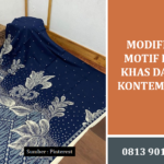 Modifikasi Motif Batik Khas Daerah Kontemporer untuk Industri Fashion Modern